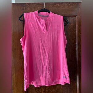 Nike Pink Sleeveless Golf Tank Top